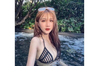 Hot girl Trần Linh Hương sở hữu 3 vòng nuột nà, nóng bỏng